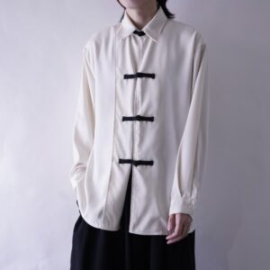 off white × black rare color China shirt