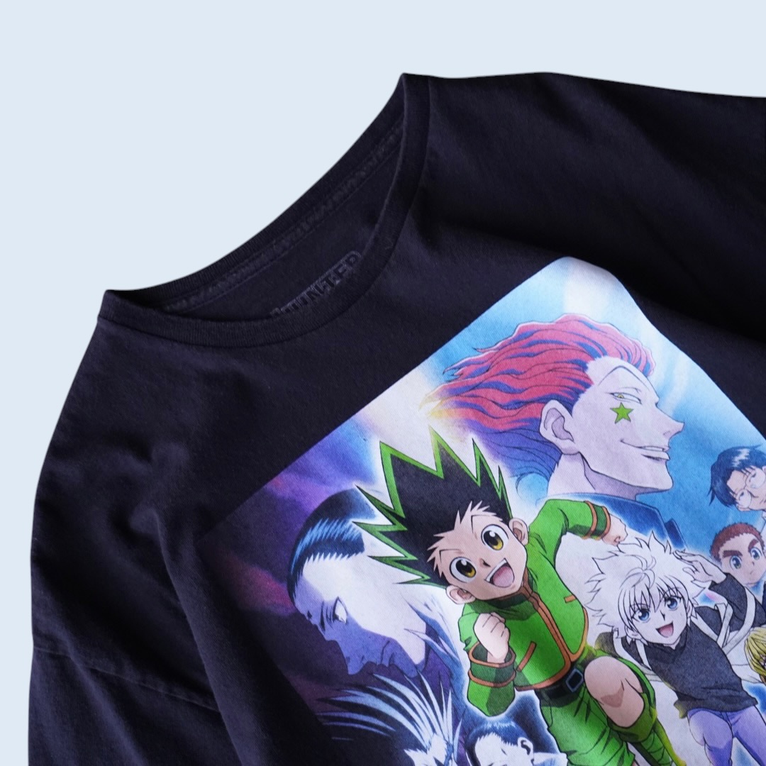 "全員集合海外オフィシャル / HUNTER×HUNTER" official print tee