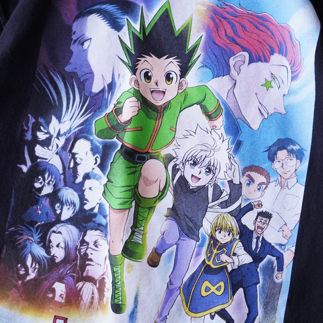 "全員集合海外オフィシャル / HUNTER×HUNTER" official print tee