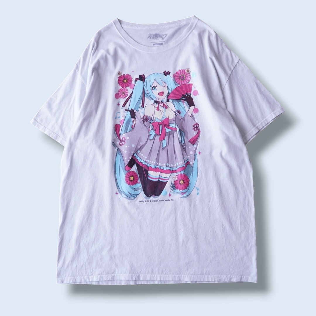 "着物コスのピン / 初音ミク" official print tee