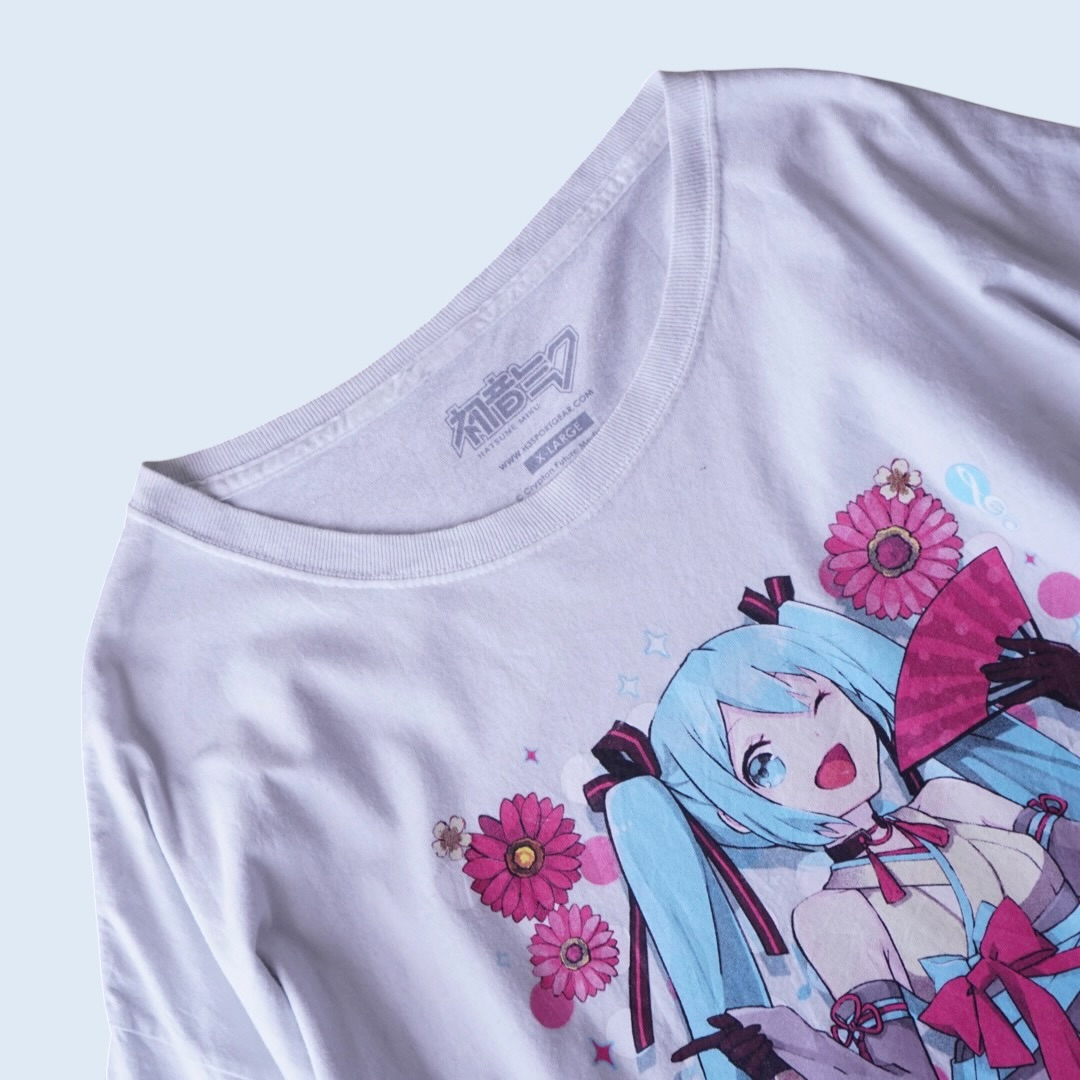 "着物コスのピン / 初音ミク" official print tee