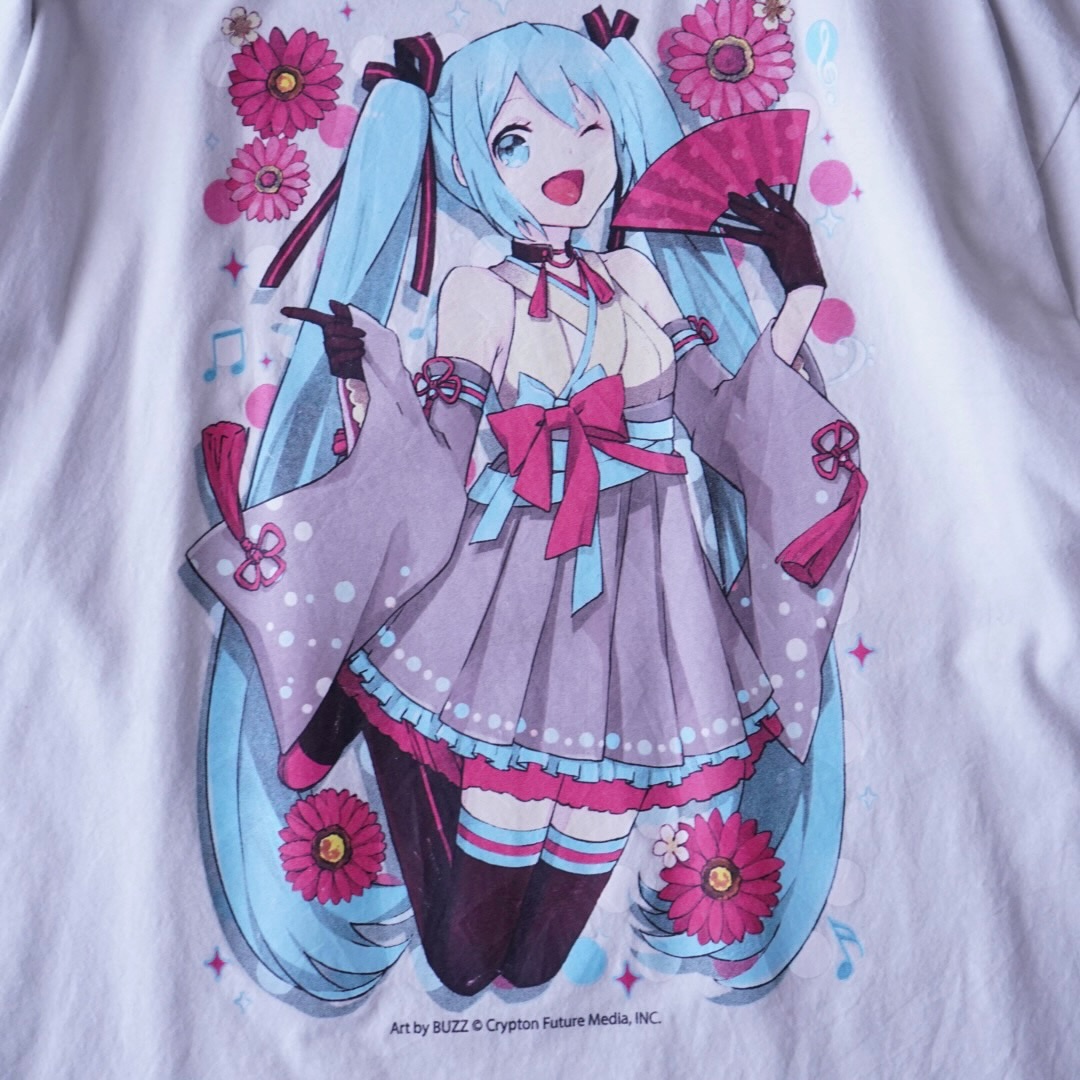 "着物コスのピン / 初音ミク" official print tee