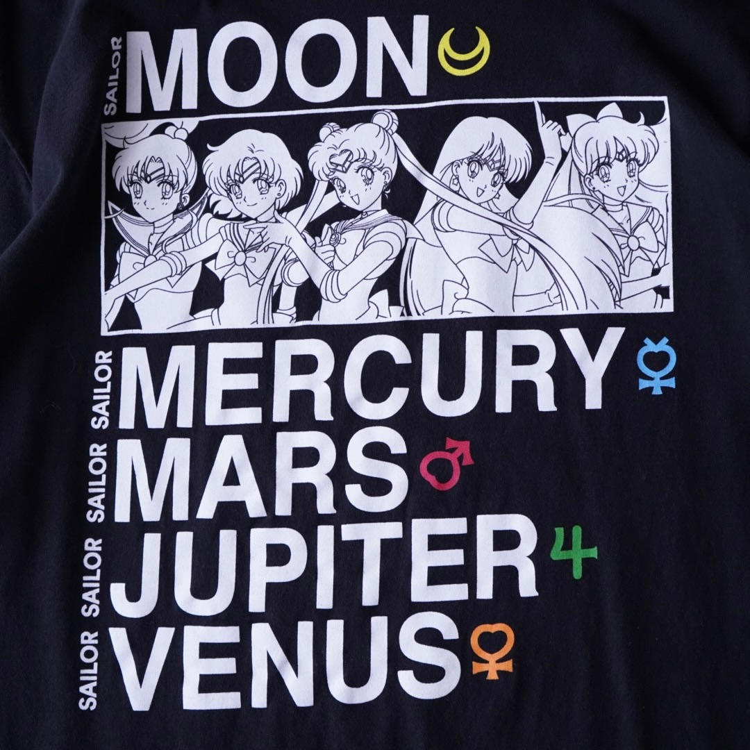 "海外オフィシャル集合 / セーラームーン" official print tee