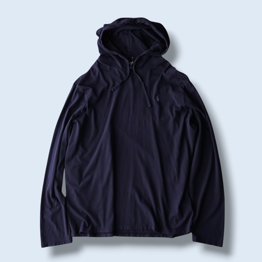 【RalphLauren】t-shirt fabric hooded parka