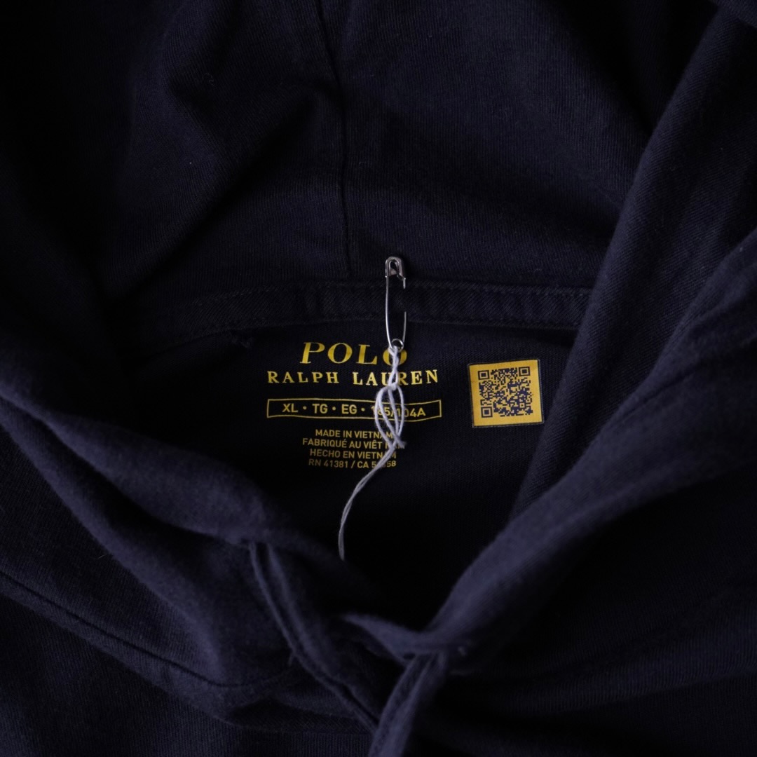 【RalphLauren】t-shirt fabric hooded parka