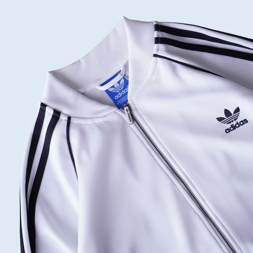 【adidas】white rare color track jacket