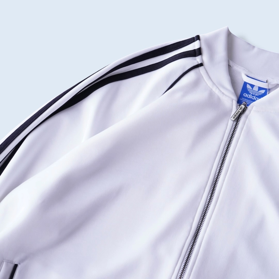 【adidas】white rare color track jacket