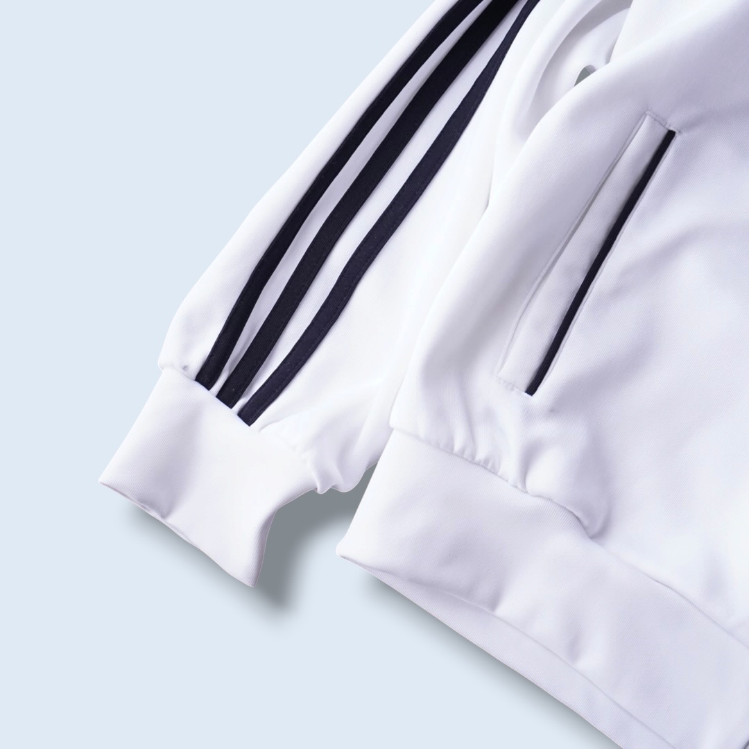 【adidas】white rare color track jacket