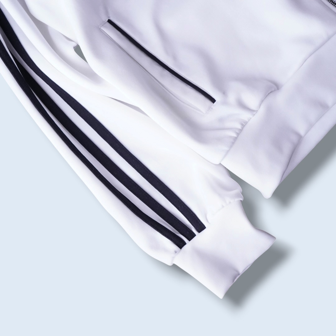 【adidas】white rare color track jacket