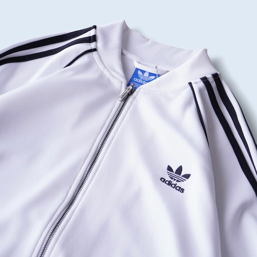 【adidas】white rare color track jacket
