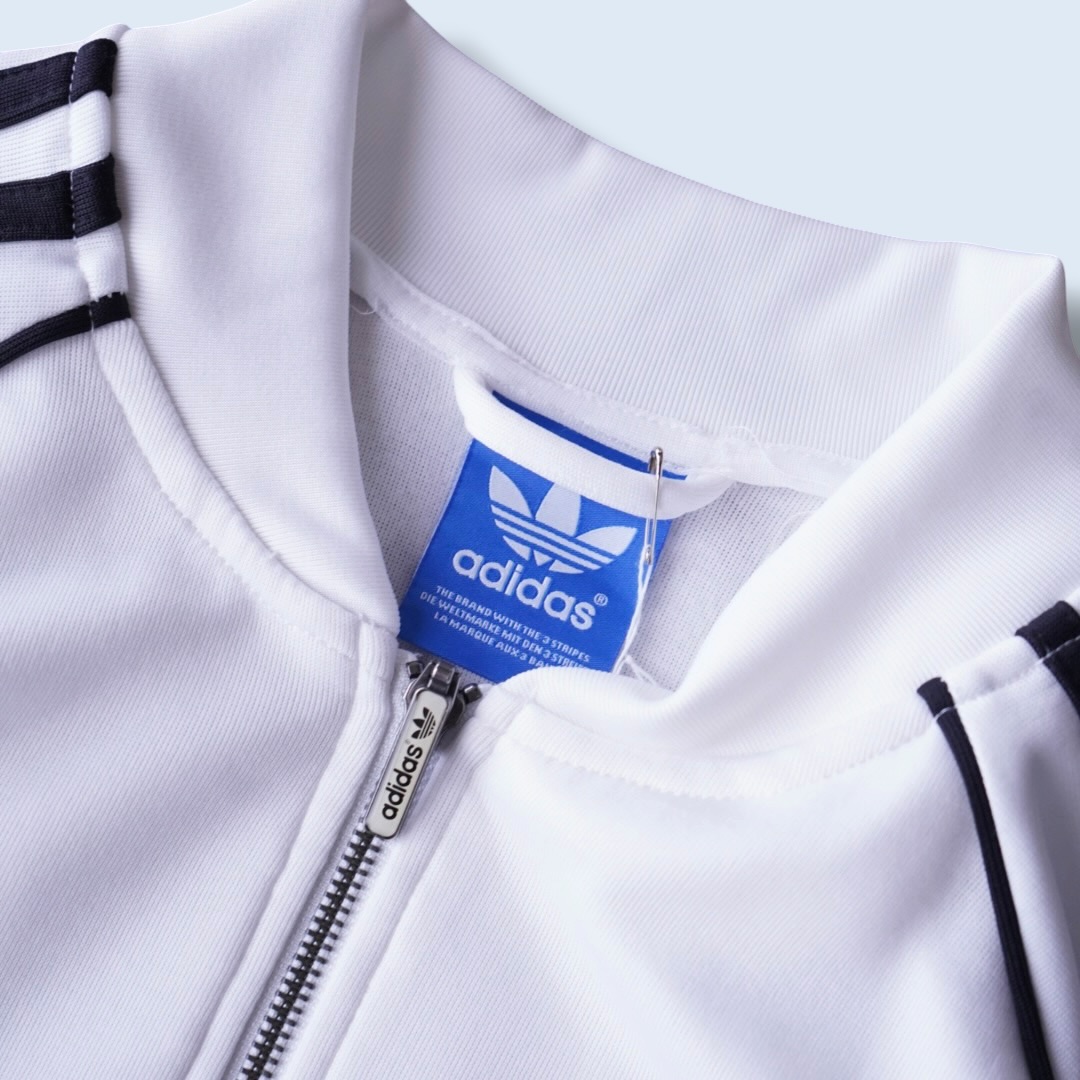 【adidas】white rare color track jacket