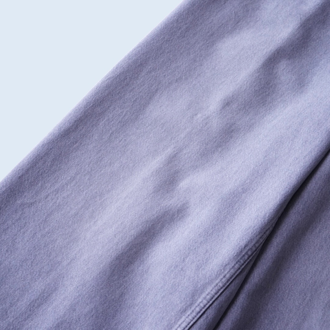 concrete ice gray super wide baggy denim pants