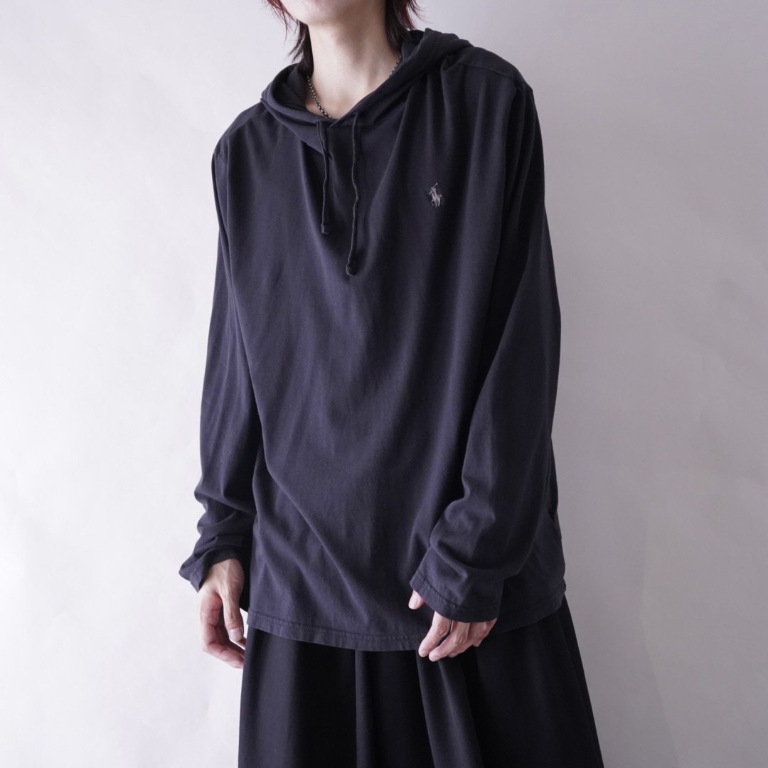 【RalphLauren】t-shirt fabric hooded parka