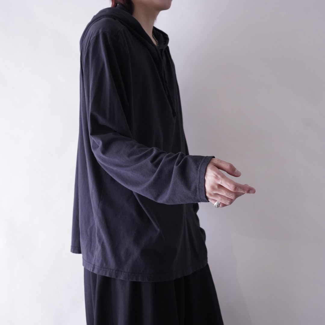 【RalphLauren】t-shirt fabric hooded parka