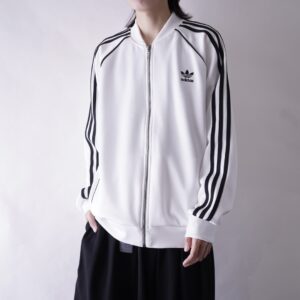 【adidas】white rare color track jacket