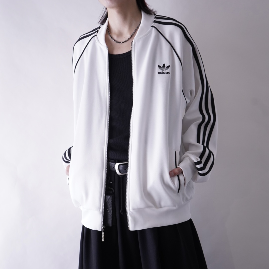 【adidas】white rare color track jacket
