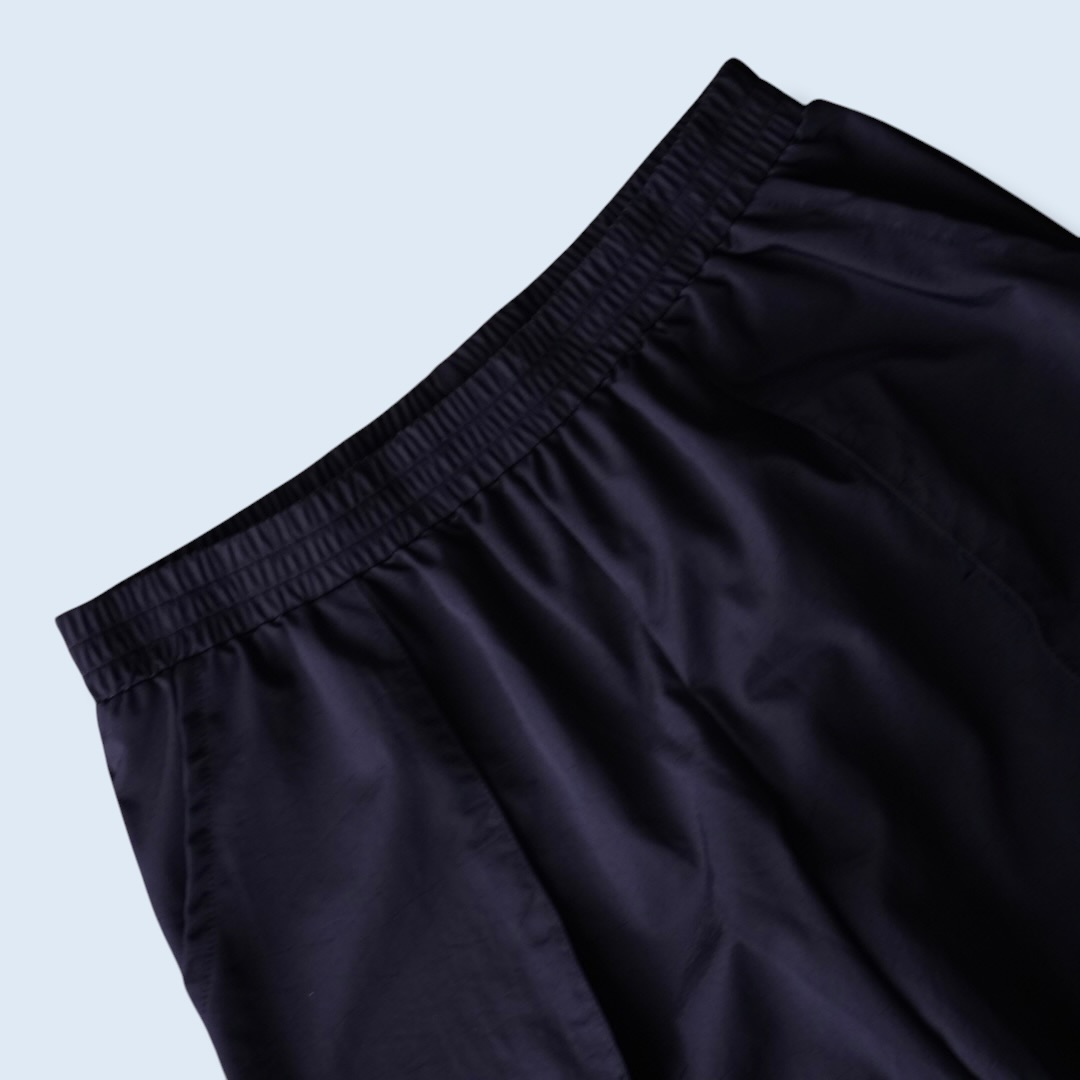front big pocket black tech pants