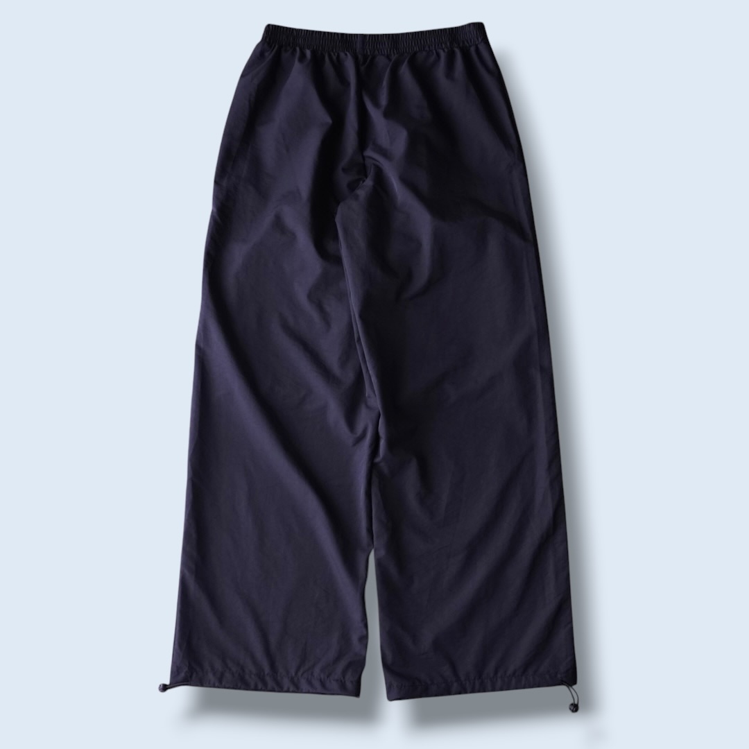 front big pocket black tech pants