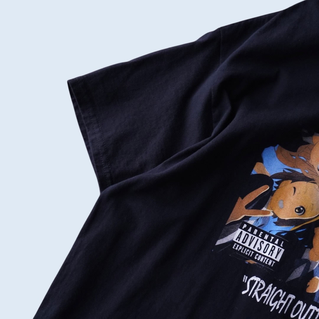 "ADVISORYジャケ写パロ / けいおん!" print tee