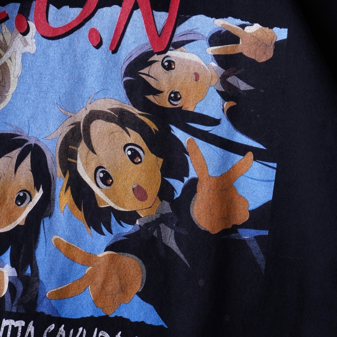 "ADVISORYジャケ写パロ / けいおん!" print tee
