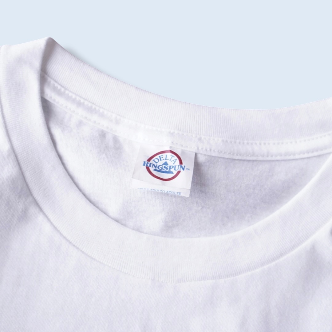 "寝そべりシャンプー / らんま1/2" print tee