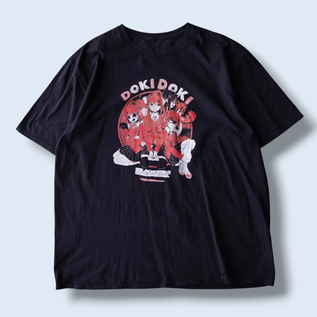 "珍品集合プリント / ドキドキ文芸部" print tee