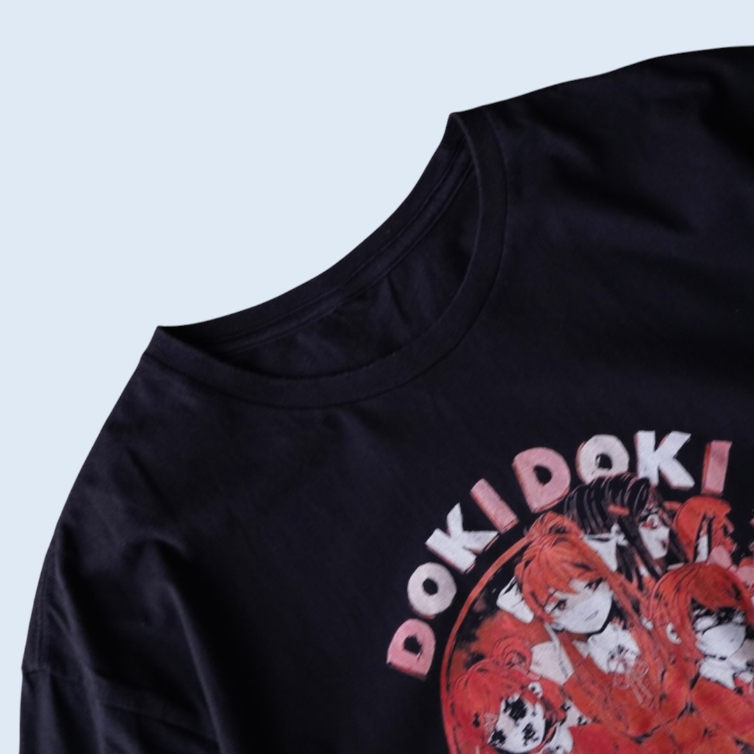 "珍品集合プリント / ドキドキ文芸部" print tee