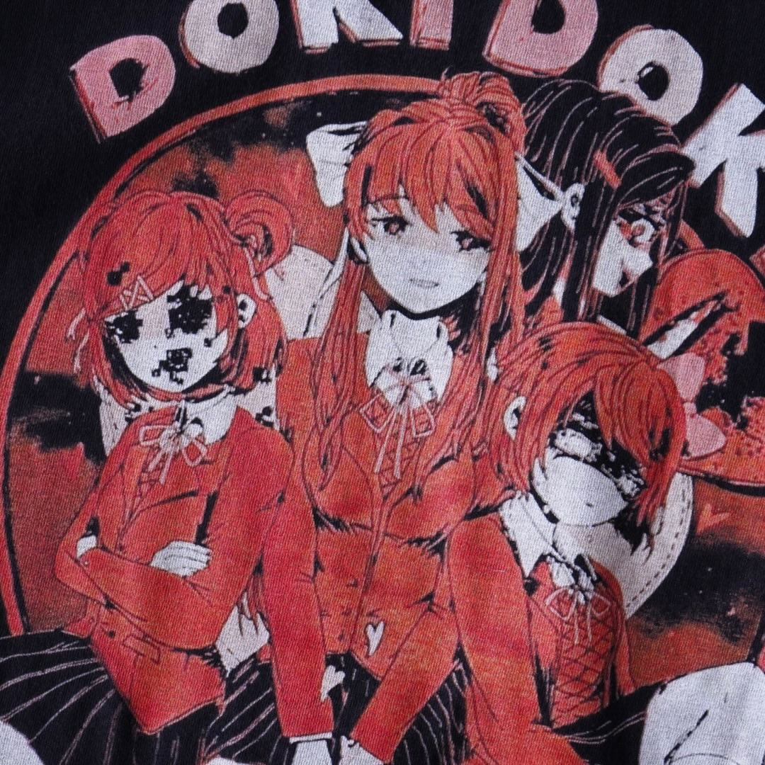 "珍品集合プリント / ドキドキ文芸部" print tee