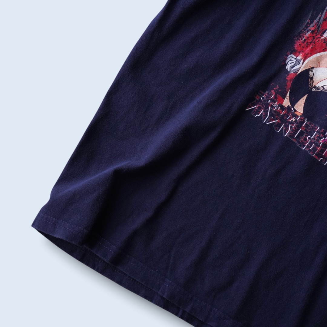 "我妻由乃ピン / 未来日記" print tee