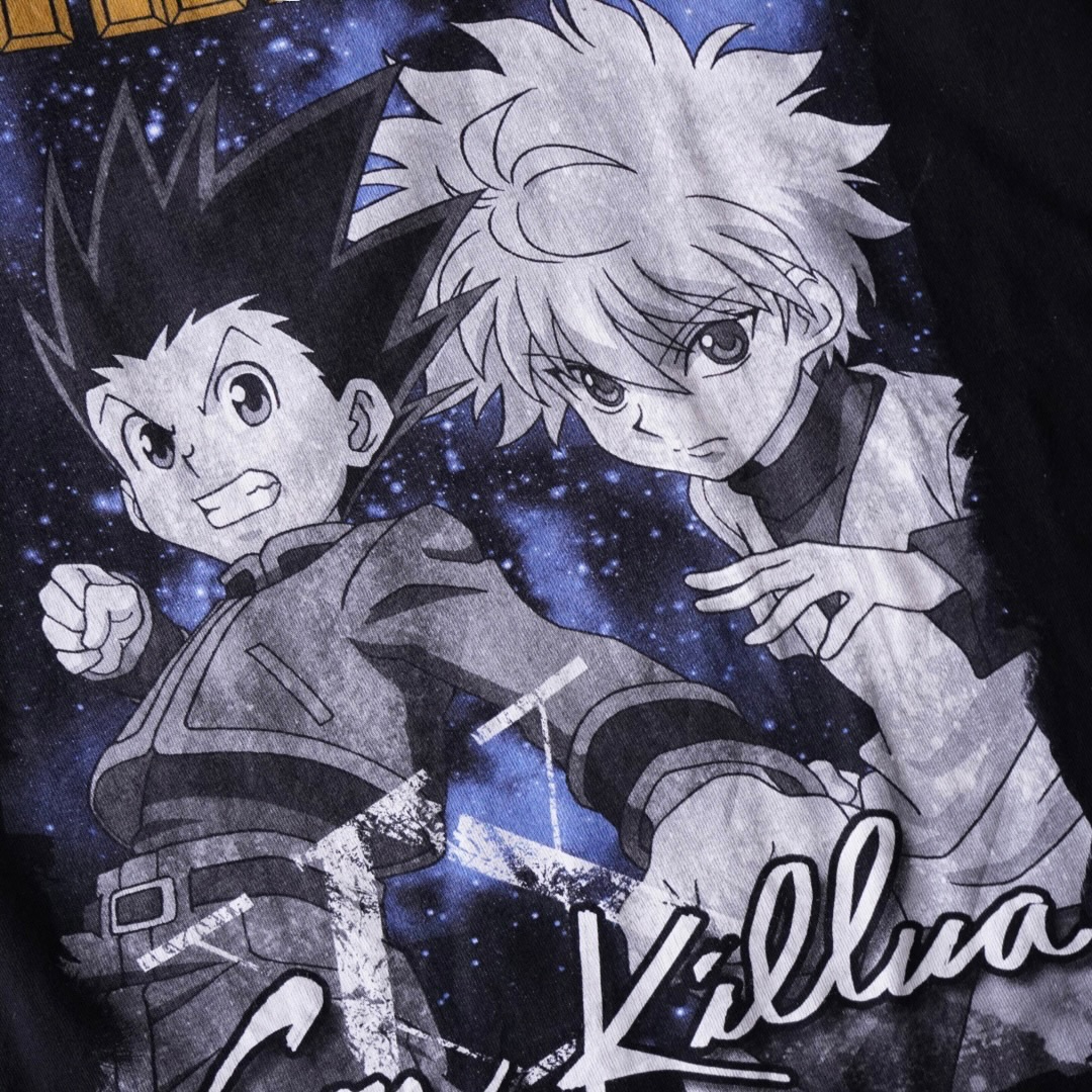 "コスモゴン×キルア / HUNTER×HUNTER" official print tee