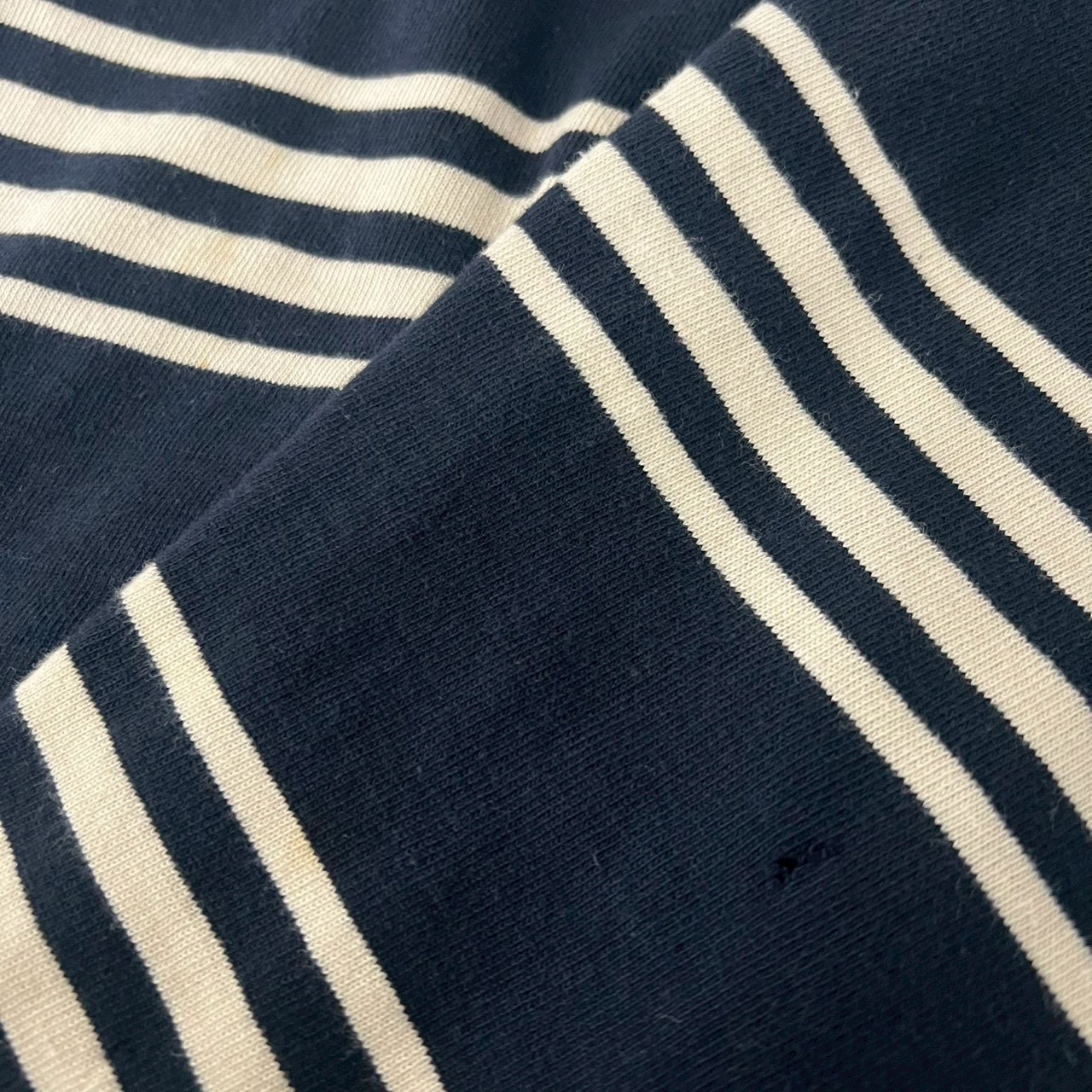 【RalphLauren】oversized border L/S tee