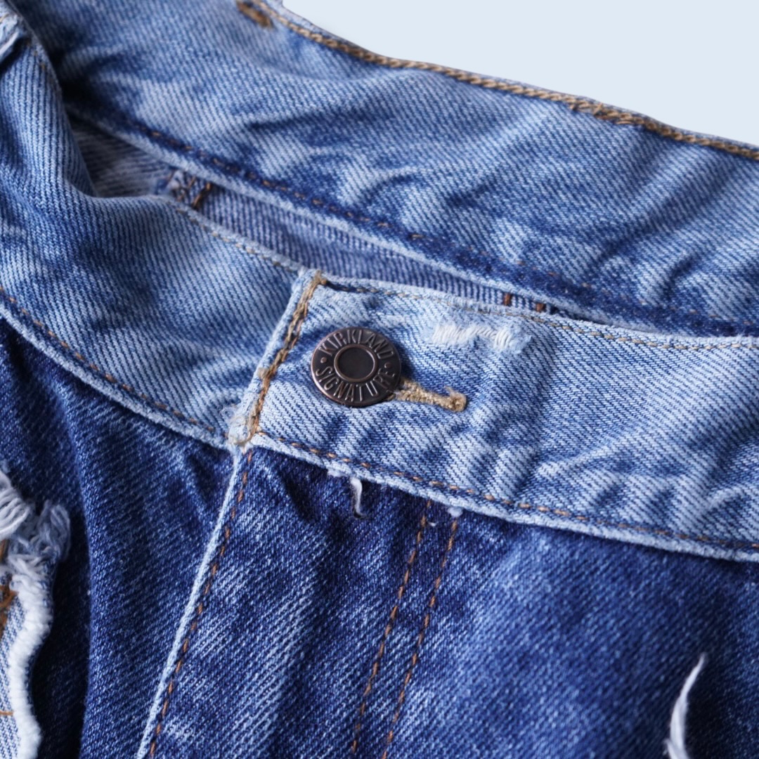 【Remake】many "ツギハギ" design wide baggy shorts