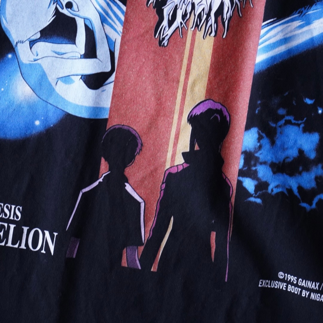 "リリス×サードインパクトリャンメン / エヴァンゲリオン" double side print tee