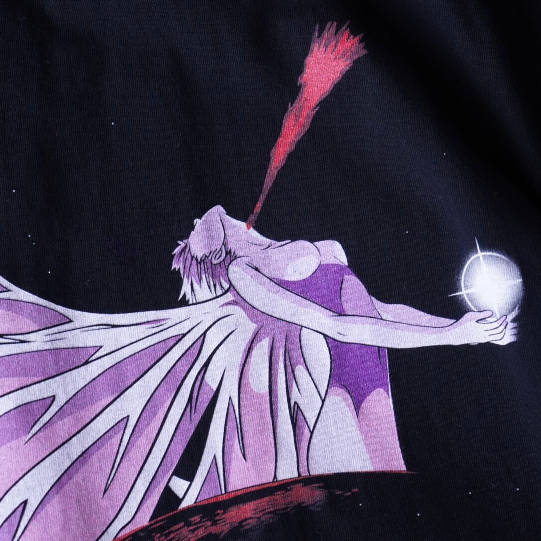 "リリス×サードインパクトリャンメン / エヴァンゲリオン" double side print tee