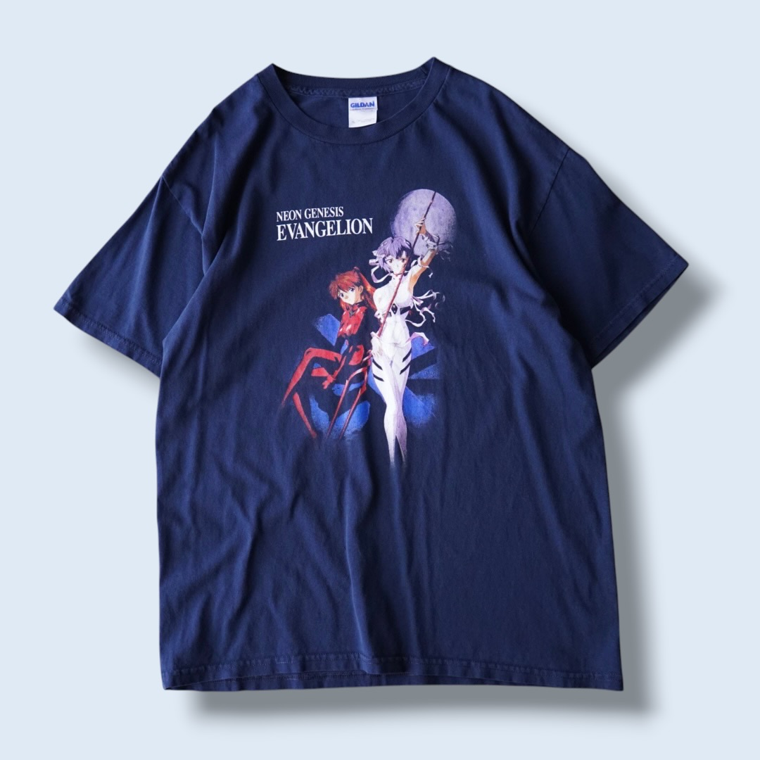 "アスカ×綾波 / エヴァンゲリオン" print tee