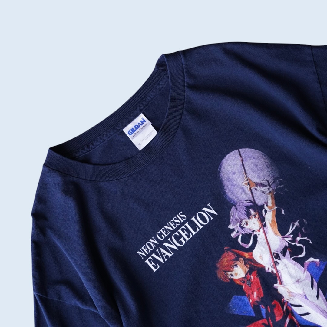"アスカ×綾波 / エヴァンゲリオン" print tee