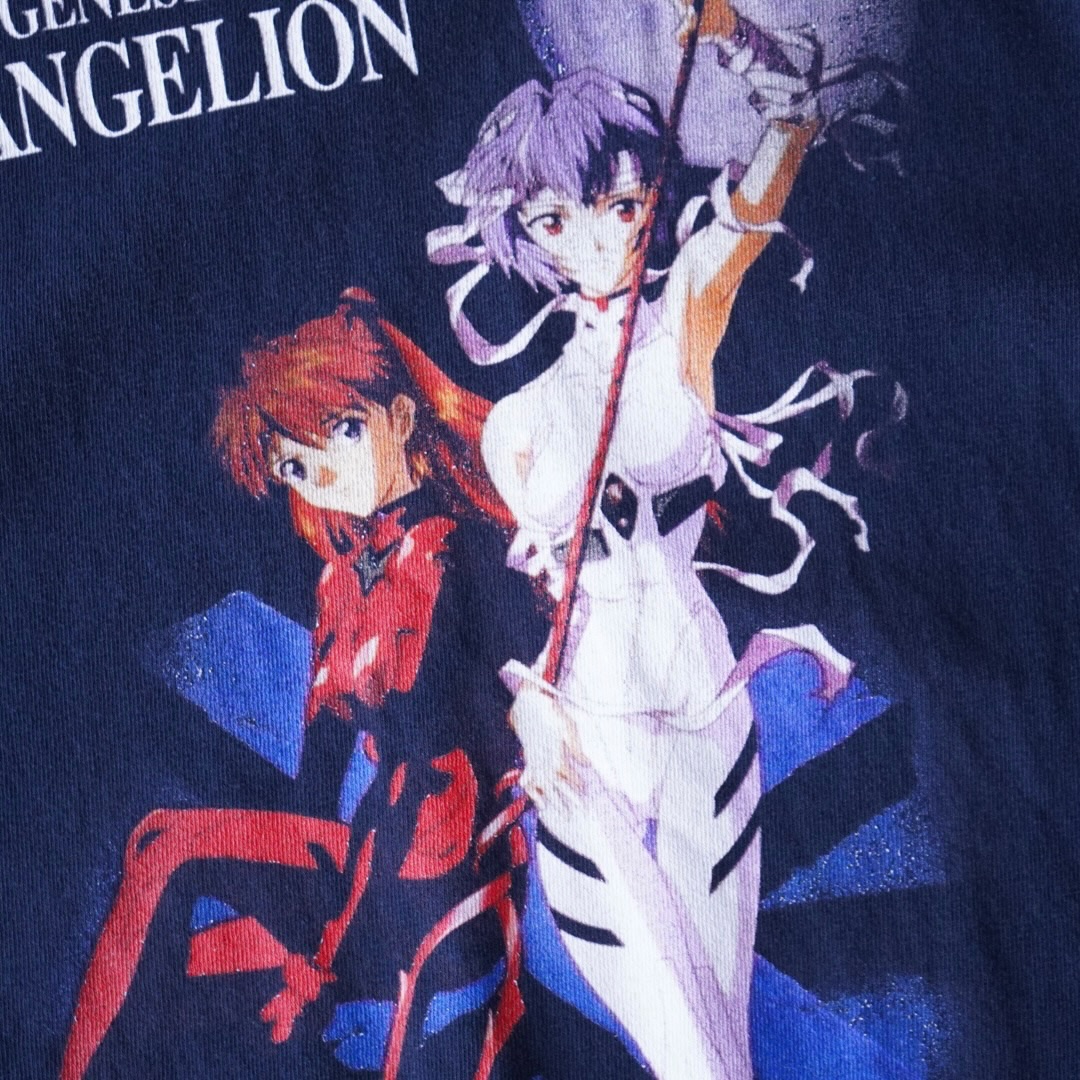 "アスカ×綾波 / エヴァンゲリオン" print tee