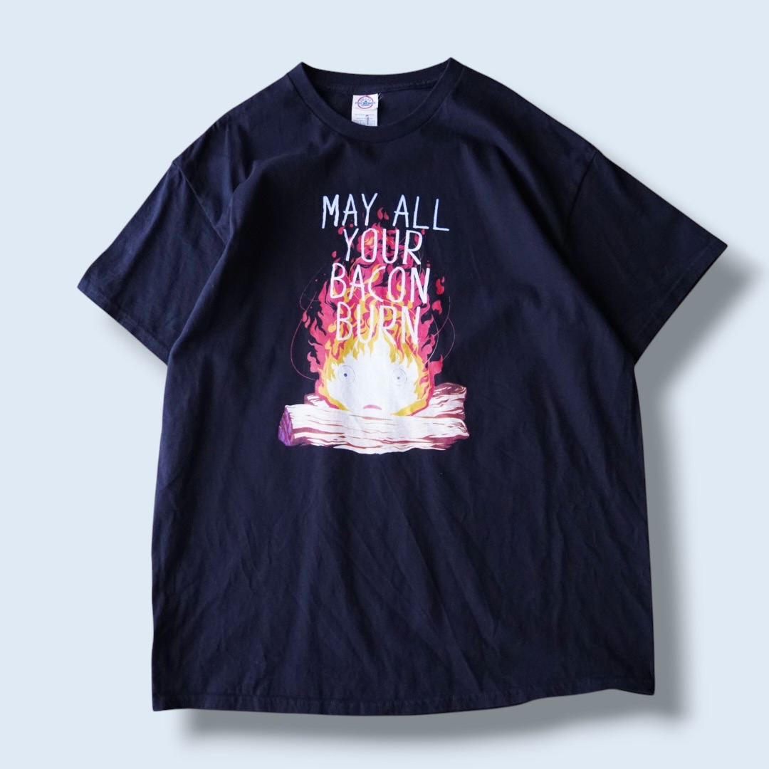 "珍品カルシファー / ハウルの動く城" print tee