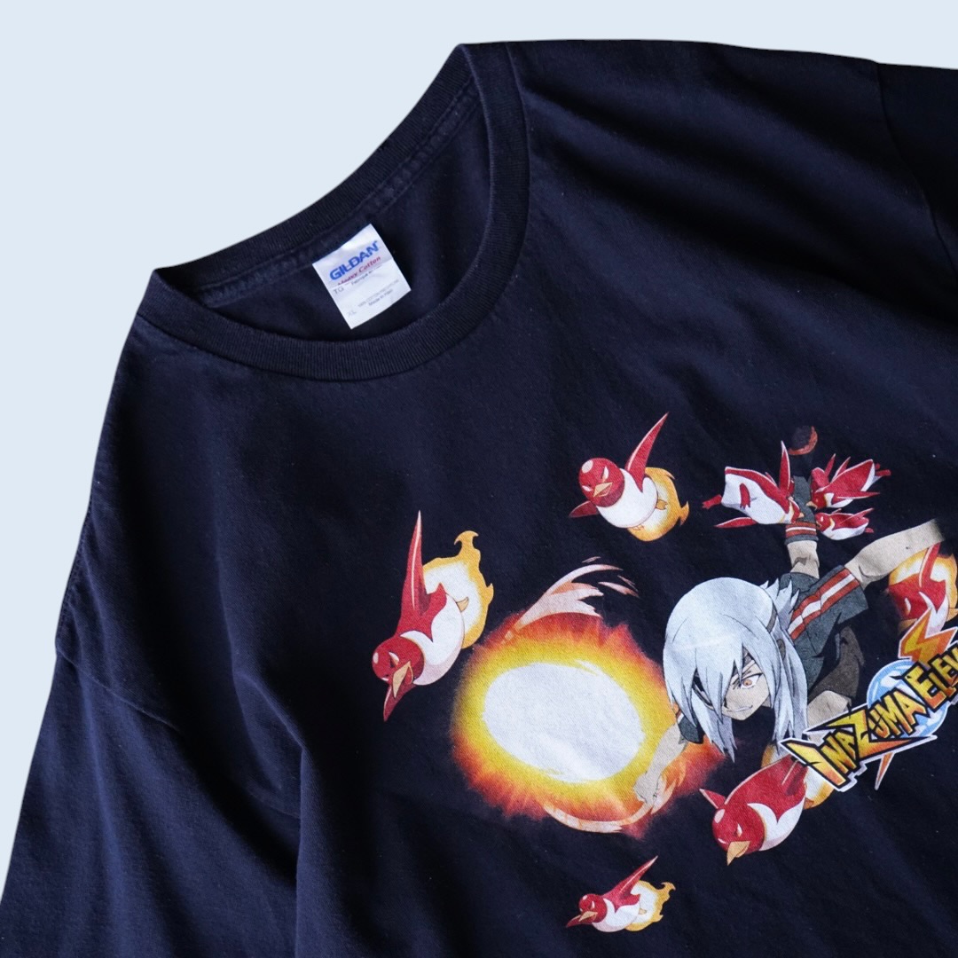 "佐久間と皇帝ペンギン1号 / イナズマイレブン" print tee