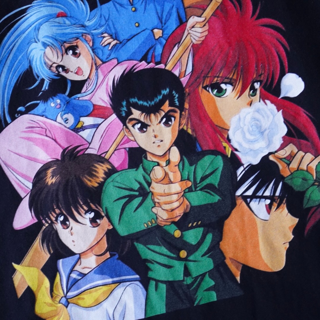 "珍品幽白集合プリント / 幽遊白書" print tee