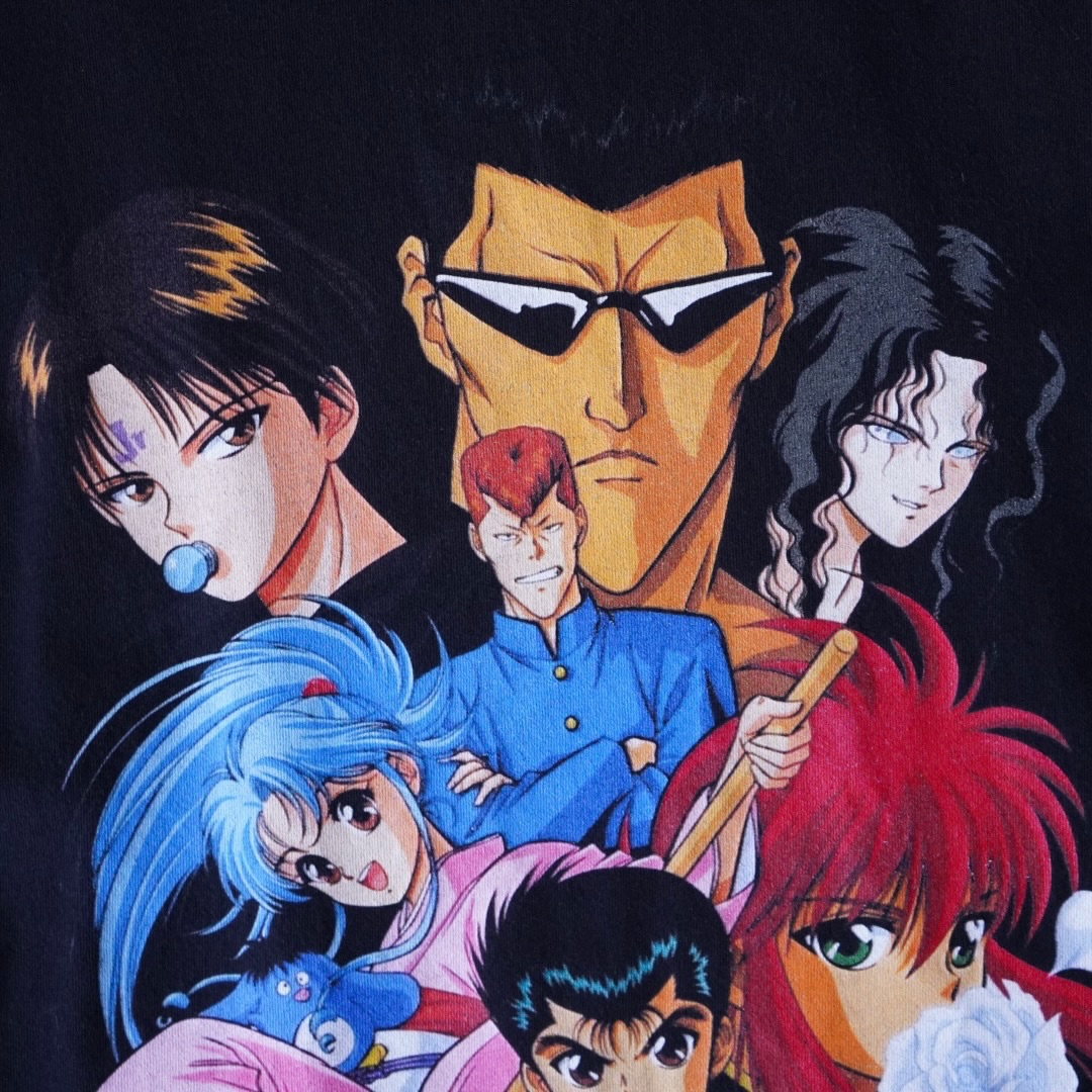 "珍品幽白集合プリント / 幽遊白書" print tee