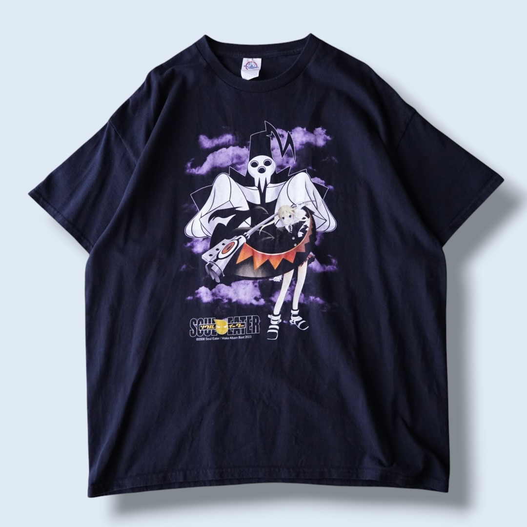 "マカ&死神様 / ソウルイーター" print tee