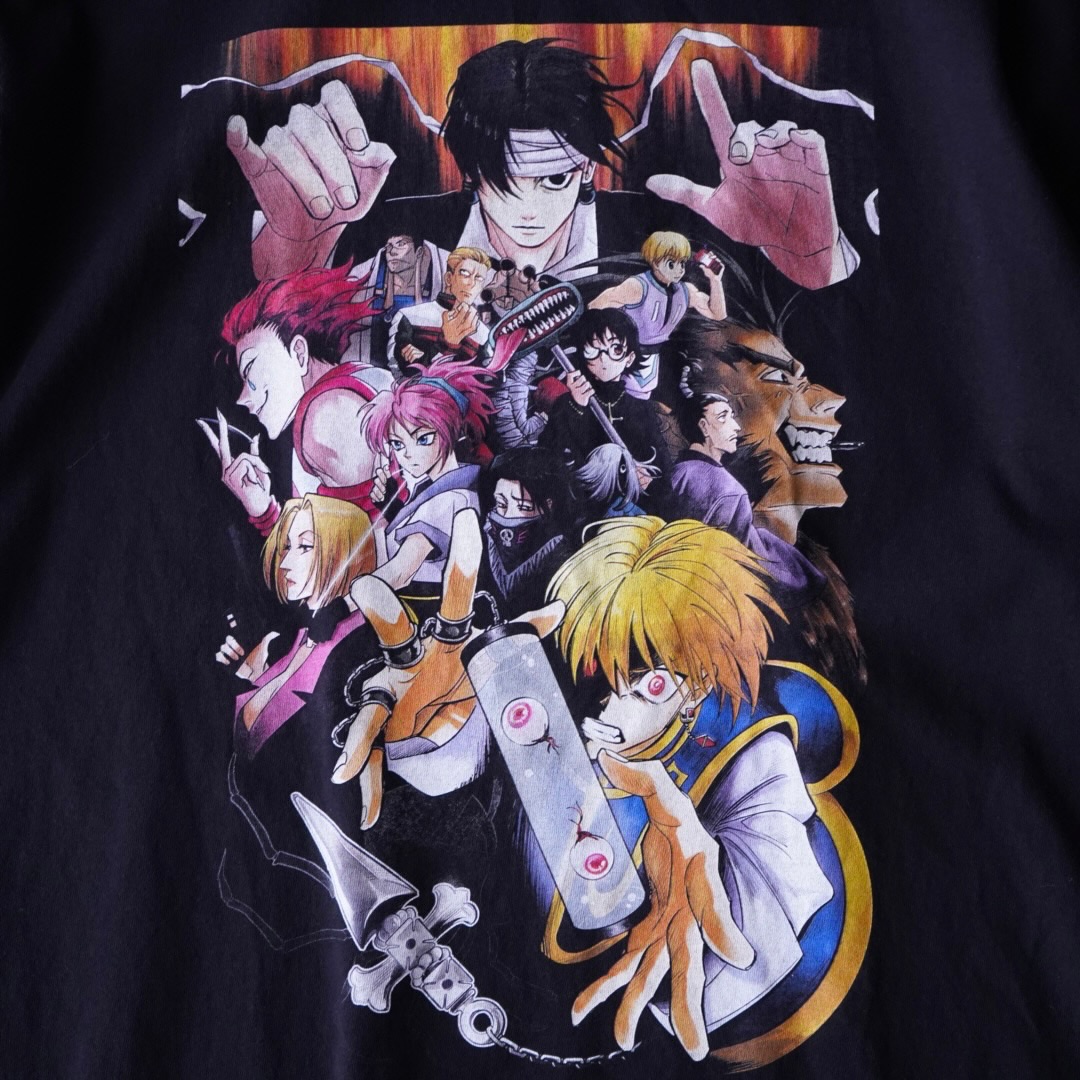 "クラピカVS旅団 / HUNTER×HUNTER" print tee