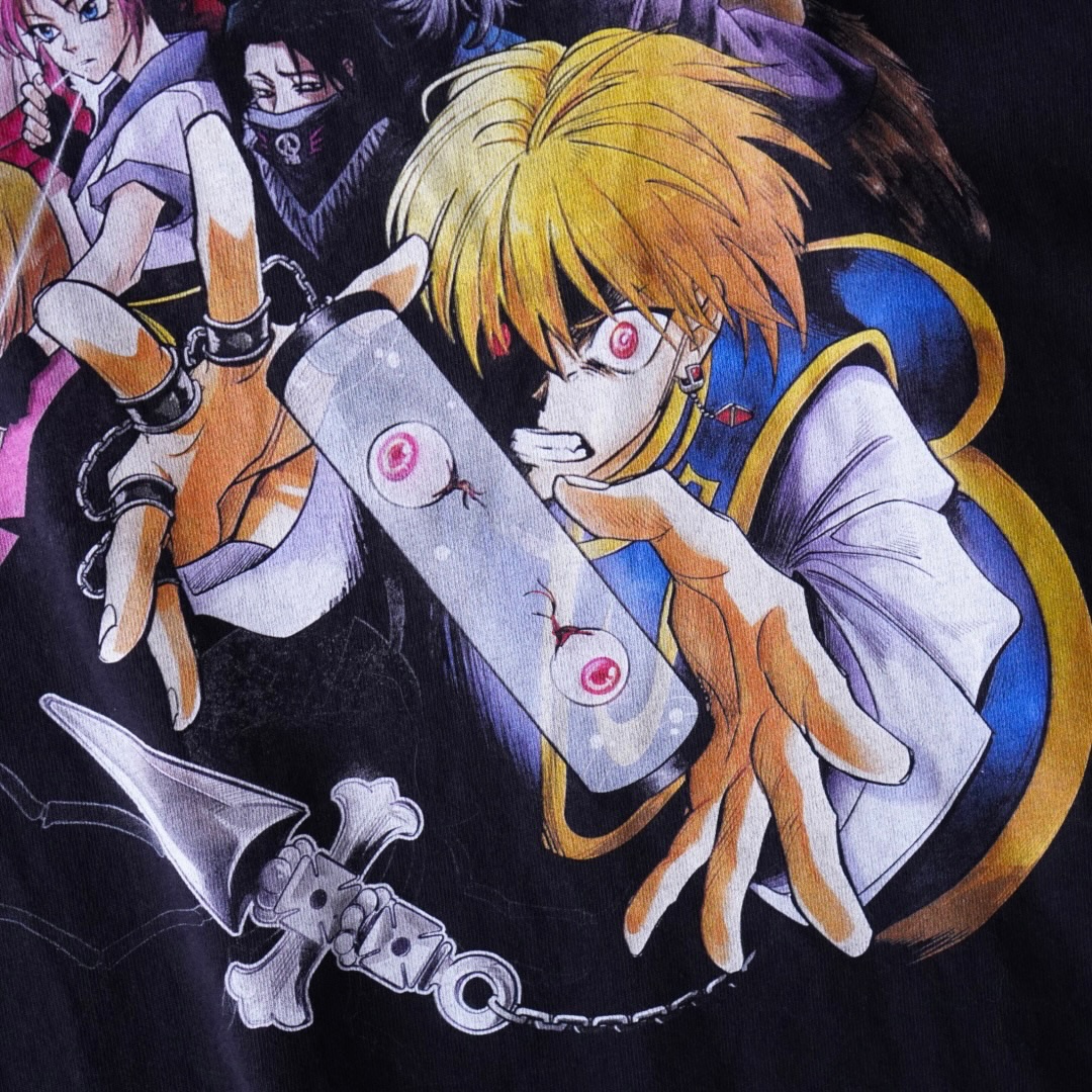 "クラピカVS旅団 / HUNTER×HUNTER" print tee