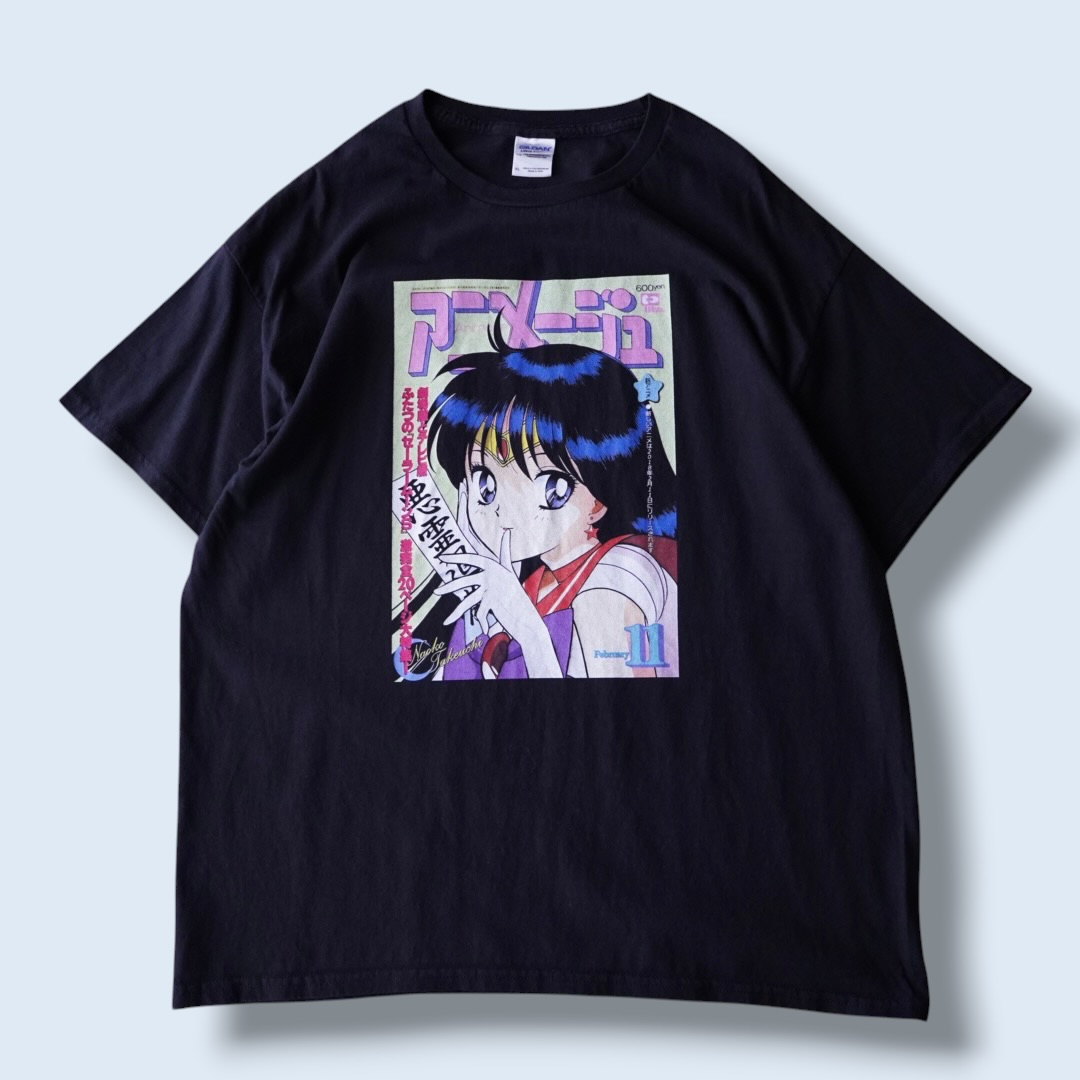 "初期絵セーラーマーズ / セーラームーン" print tee