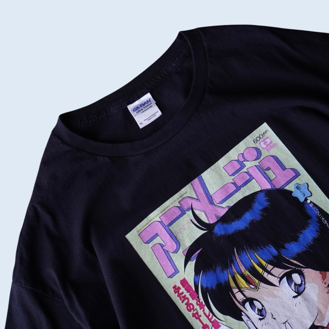 "初期絵セーラーマーズ / セーラームーン" print tee