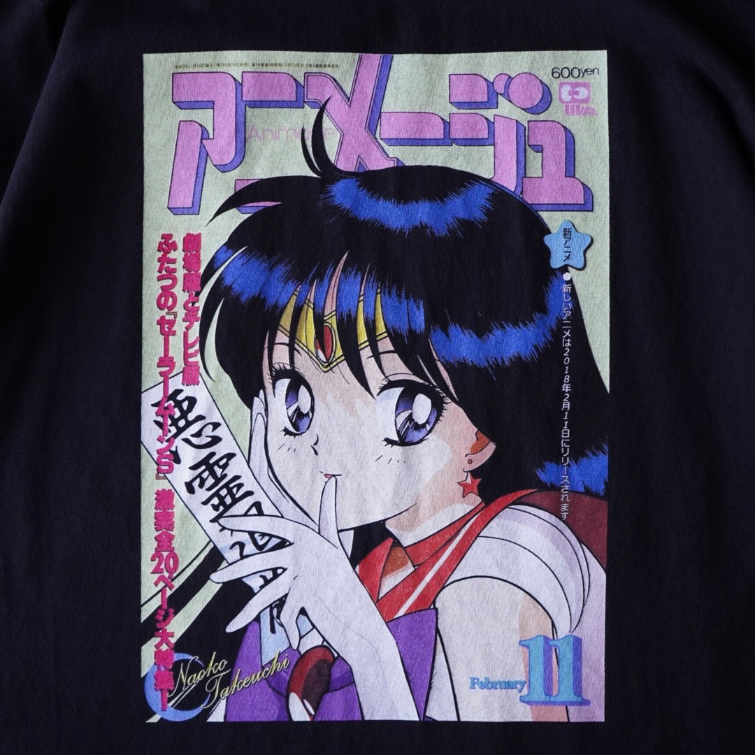 "初期絵セーラーマーズ / セーラームーン" print tee
