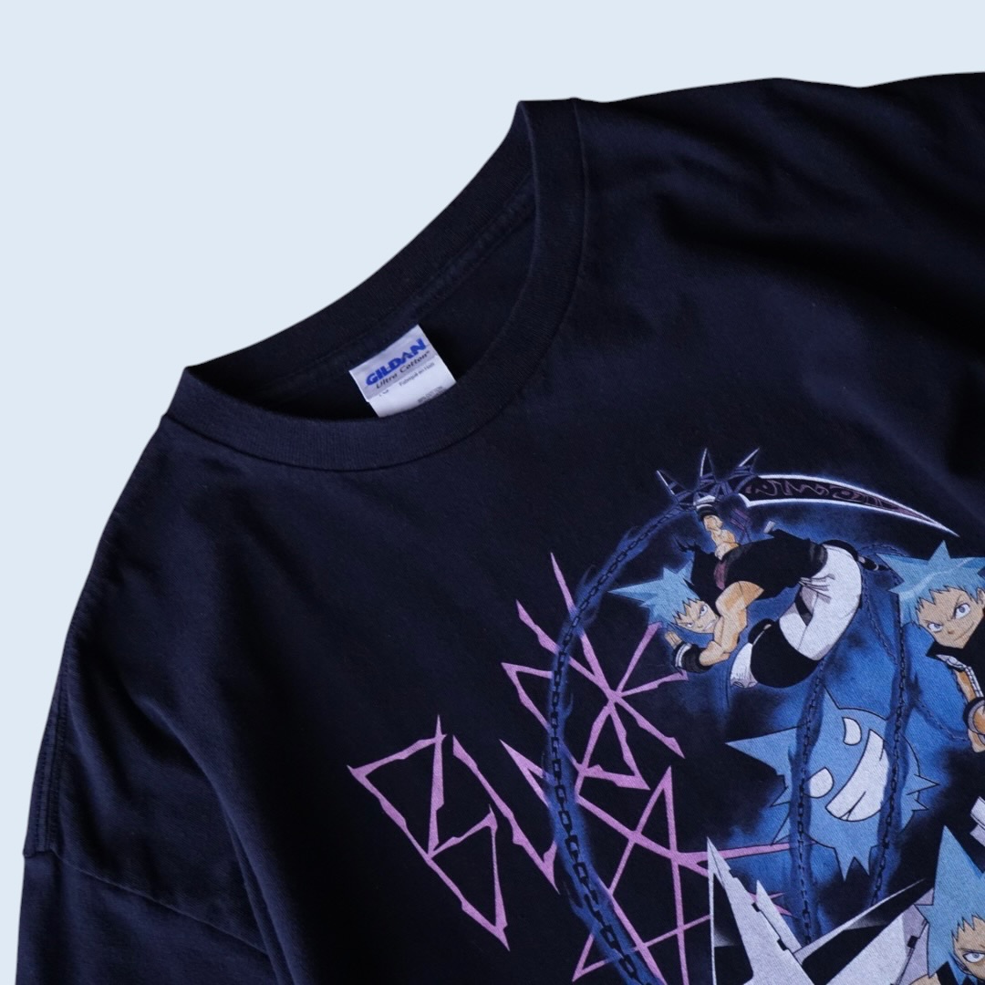 "ブラックスターのピン / ソウルイーター" print tee