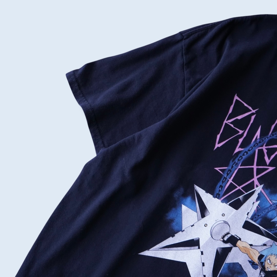 "ブラックスターのピン / ソウルイーター" print tee