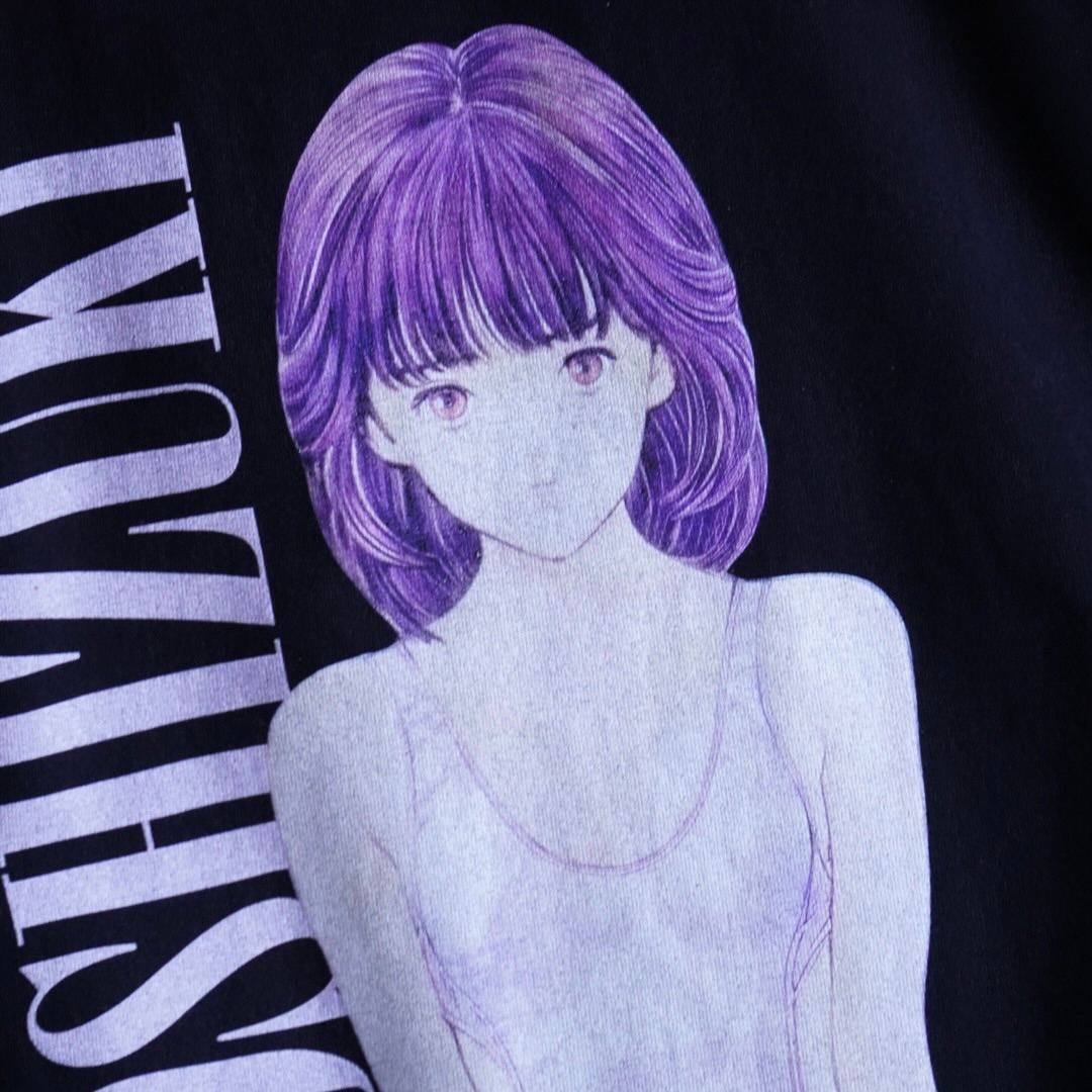 "スク水伊織のピン / I"s" print tee